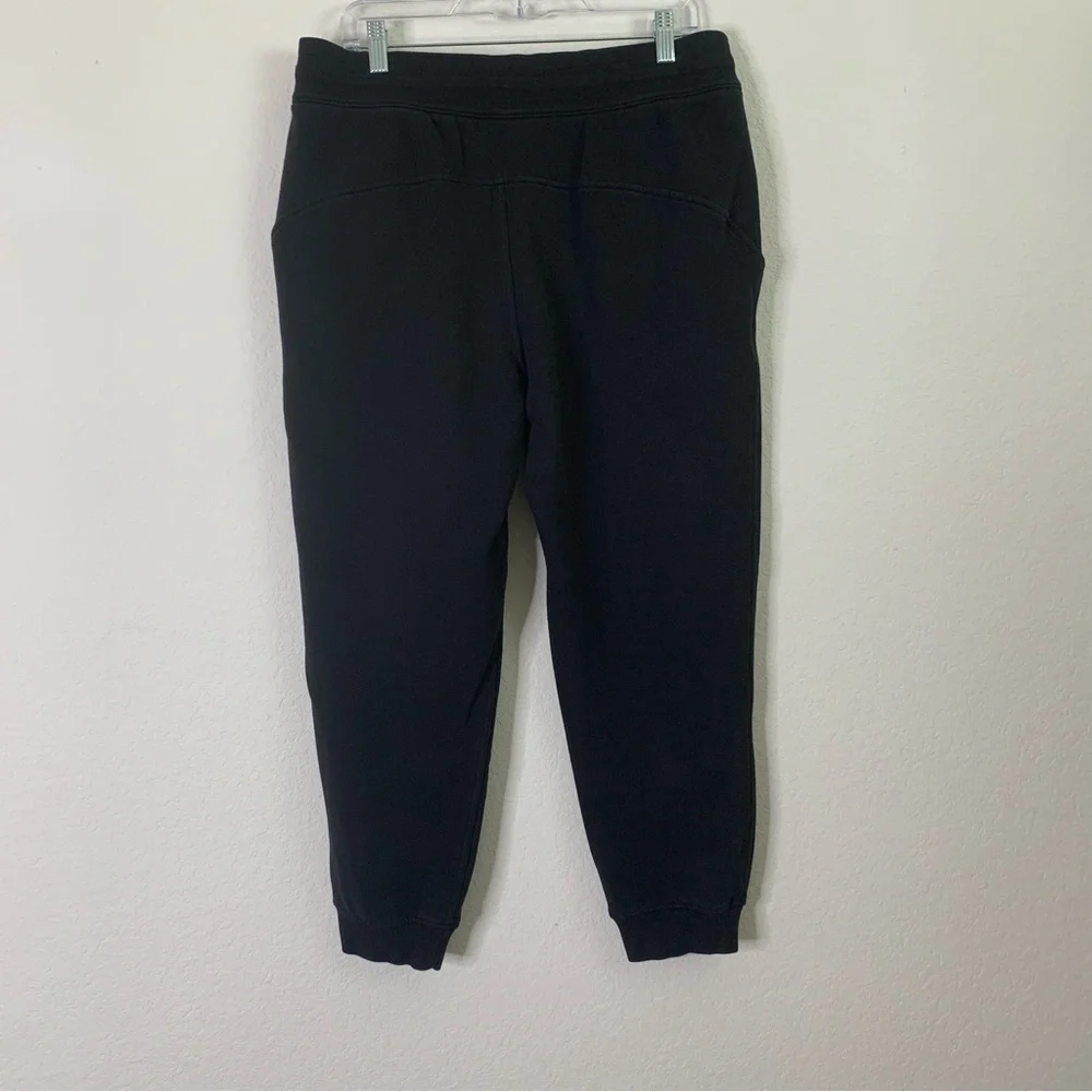 Lululemon womens black scuba high rise joggers fleece lined 12